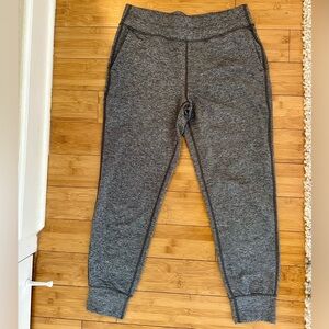 Zella Heathered Gray Women's Jogger Track Pants